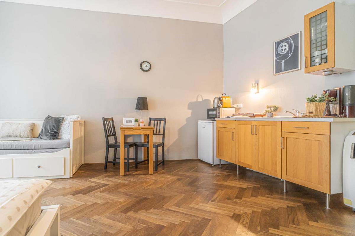Bright Studio Close To Charles Bridge And Prague Castle Apartment Bagian luar foto