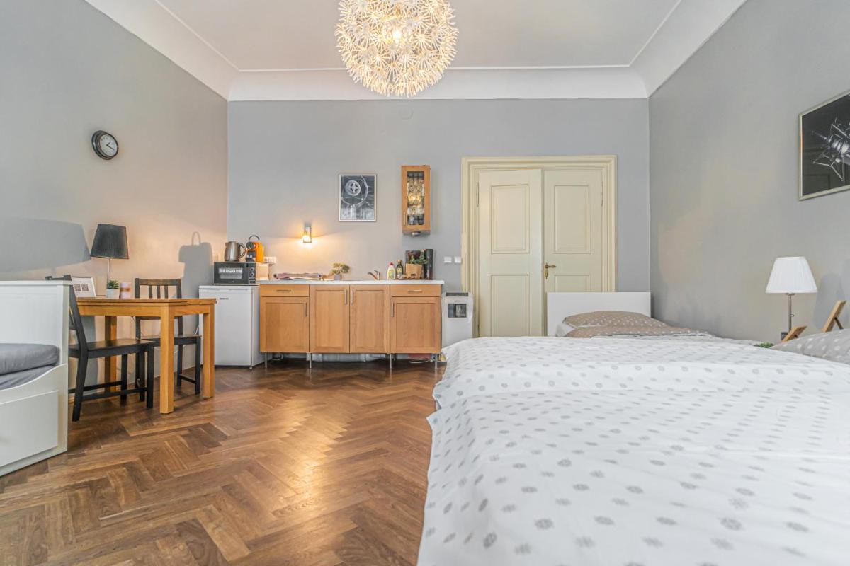 Bright Studio Close To Charles Bridge And Prague Castle Apartment Bagian luar foto